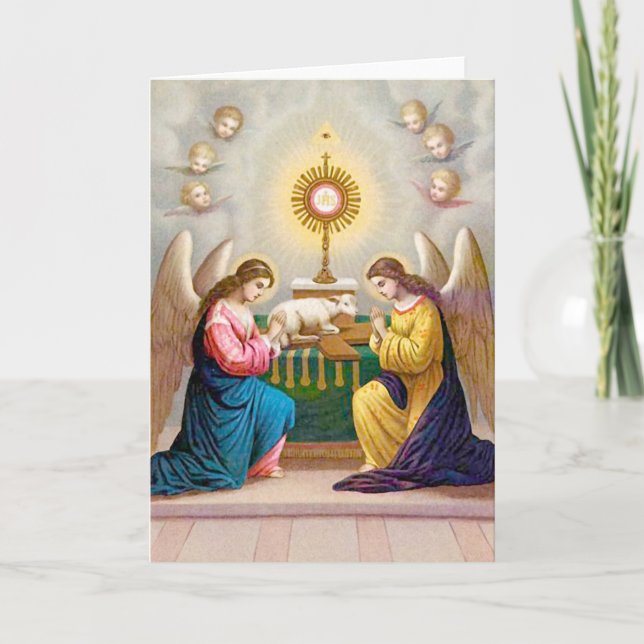 Cartão Lamb de Deus (Frente)