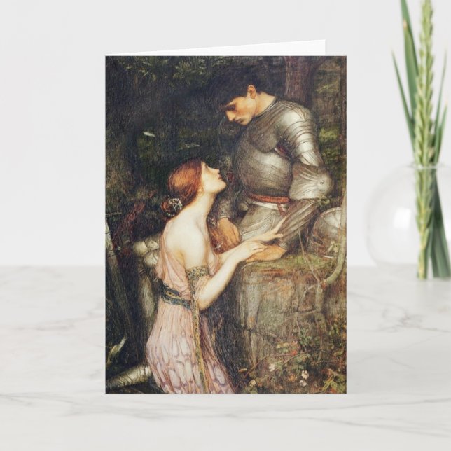 Cartão Lamia on Her Knees (Frente)