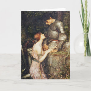 Cartão Lamia on Her Knees