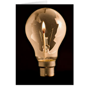 Cartão Lâmpada