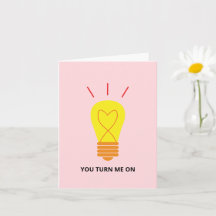 Lâmpada Coração Romântico Você Me Excitar Amor