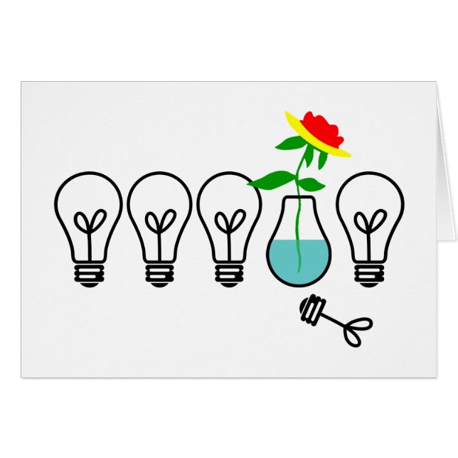 Cartão Lâmpadas! (Frente Horizontal)