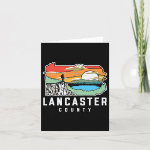 Cartão Lancaster County Pennsylvania Nature Outdoor Hikin