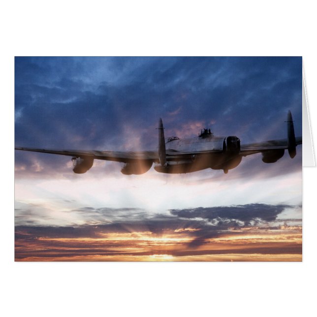 Cartão Lancaster Ray of Light (Frente Horizontal)