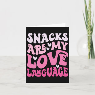 Cartão Lanches São Minha Linguagem do Amor Dia dos Namora