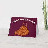 Landscapers Funny Lawn Mower Birthday