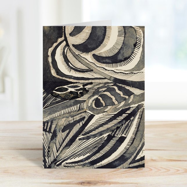 Cartão Landschaft | Otto Freundlich (Criador carregado)