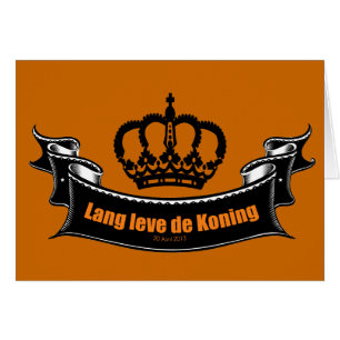 Cartão Lang leve de Koning