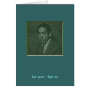 Cartão Langston Hughes