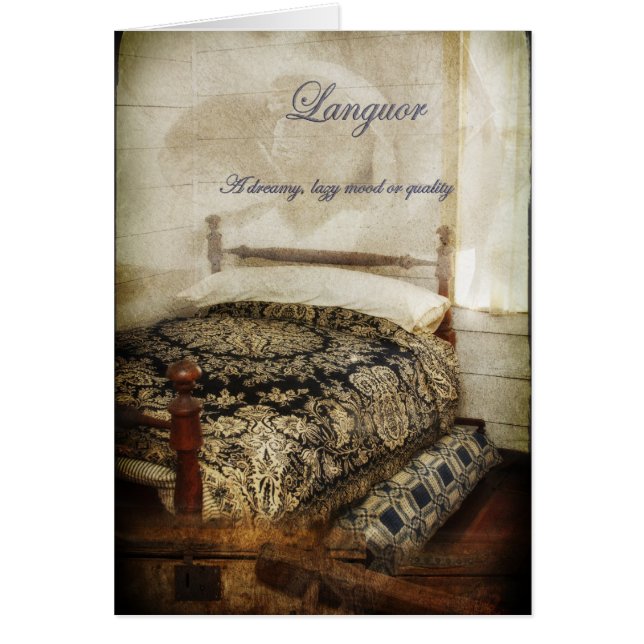 Cartão Languor (Frente)
