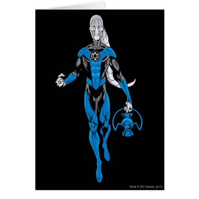 Cartão Lanterna Azul 4 (Frente)