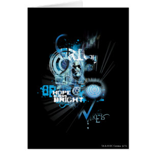 Cartão Lanterna Azul Gráfico 1