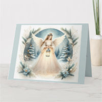 Lanterna Celestial do Anjo do Inverno da Esperança