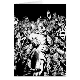 Cartão Lanterna Verde Cercada