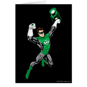 Cartão Lanterna Verde - Completamente Renderizado, com la