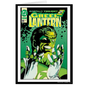 Cartão Lanterna Verde - Muitos Anéis