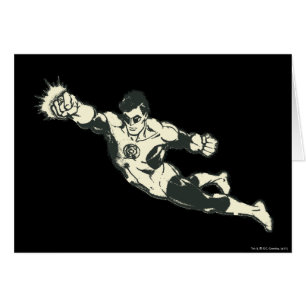 Cartão Lanterna Verde Pisa Grunge