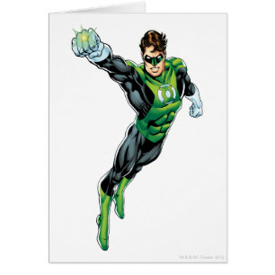 Cartão Lanterna Verde - Quadrinhos, Braço fora