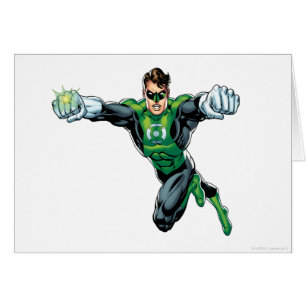 Cartão Lanterna Verde - Quadrinhos, Olhando para frente