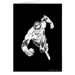 Cartão Lanterna Verde Salta para a Frente