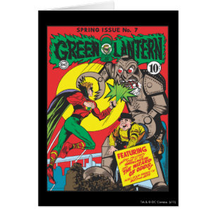 Cartão Lanterna Verde vs O Feiticeiro das Dúvidas