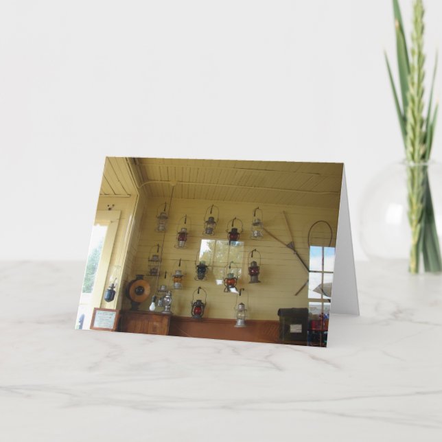 Cartão Lanternas Antigas (Frente)