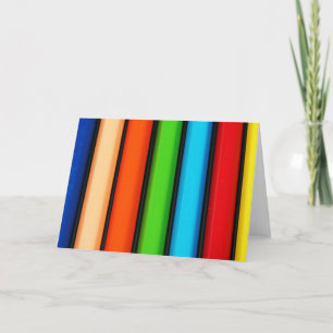 Cartão Lapices de Colores III
