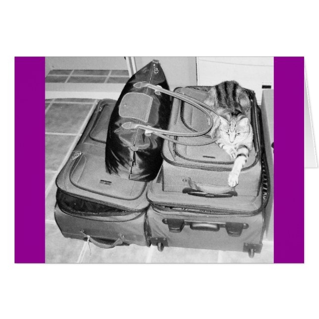 Cartão Lápis Indígo Viajante (Frente Horizontal)