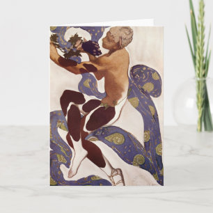 Cartão L'Apres Midi d'un Faune'