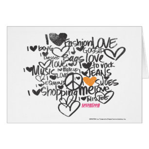 Cartão Laranja dos grafites