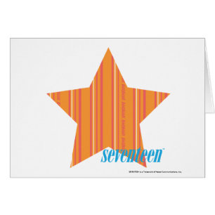 Cartão Laranja fina 4 das listras