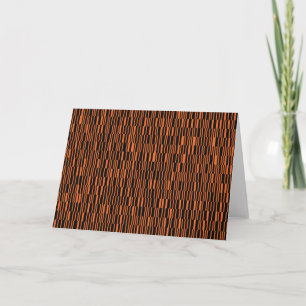 Cartão Laranja, legal, moderna, arte geométrica moderna