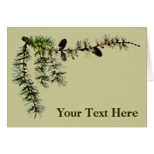 Cartão Larch Branch