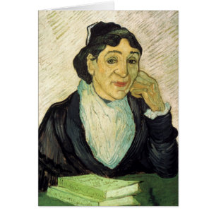 Cartão L'Arlesienne (Madame Ginoux) por Vincent van Gogh