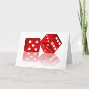 Cartão Las Vegas Dice