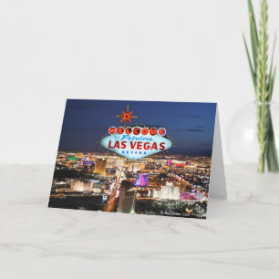 Cartão Las Vegas Greeting Card