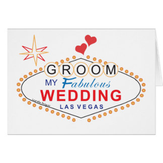 Cartão Las Vegas Groom