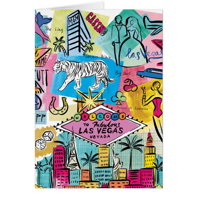 Cartão Las Vegas, Nevada (Frente)