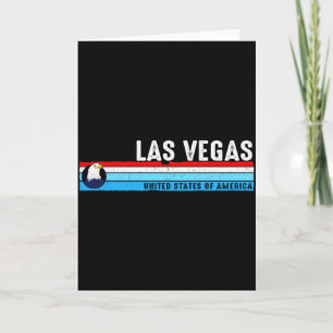 Cartão Las Vegas Nevada Est 1905 Vintage Clic Retro St T