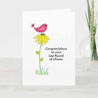 Cartão Last Round of Chemo