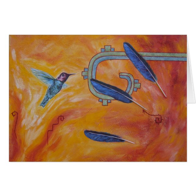 Cartão Latido de Corazon (pulsação do coração) (Frente Horizontal)