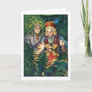 Cartão Latvian Summer solstice Card