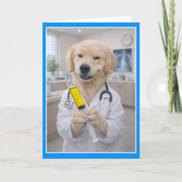 Cartão Laughter Medicine Penicillin Get Well Card BNA-2