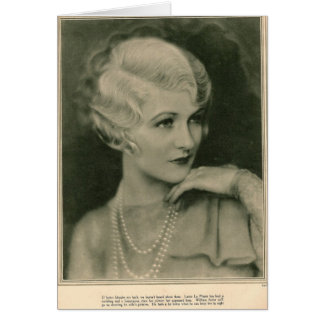 Cartão Laura LaPlante 1928