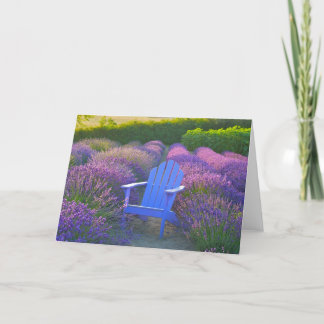 Cartão Lavender Greeting Card