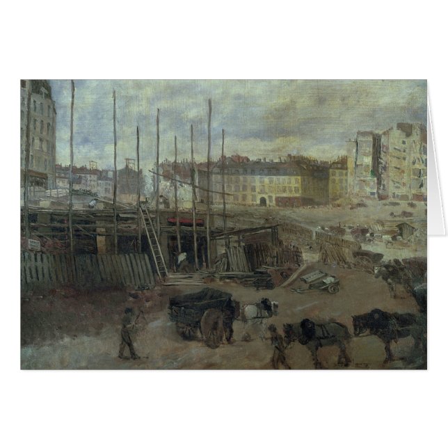 Cartão L'Avenue de L'Opera, 1878 (Frente Horizontal)