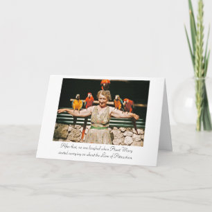 Cartão Law of Attraction birthday card