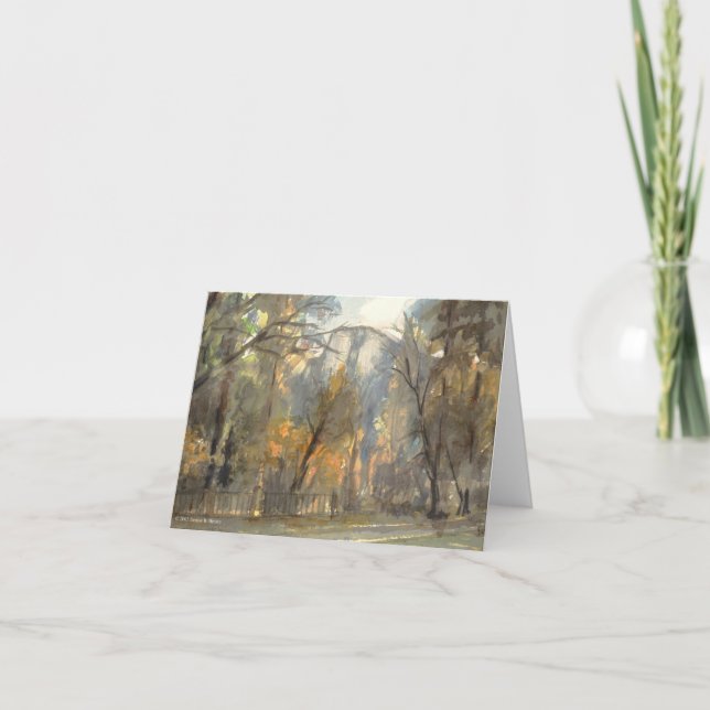 Cartão Lawn Ahwahnee (Frente)