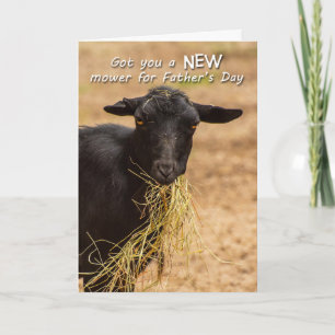 Cartão Lawn Mower Father's Day