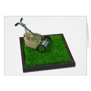 Cartão LawnmowerOnTheGrass100711